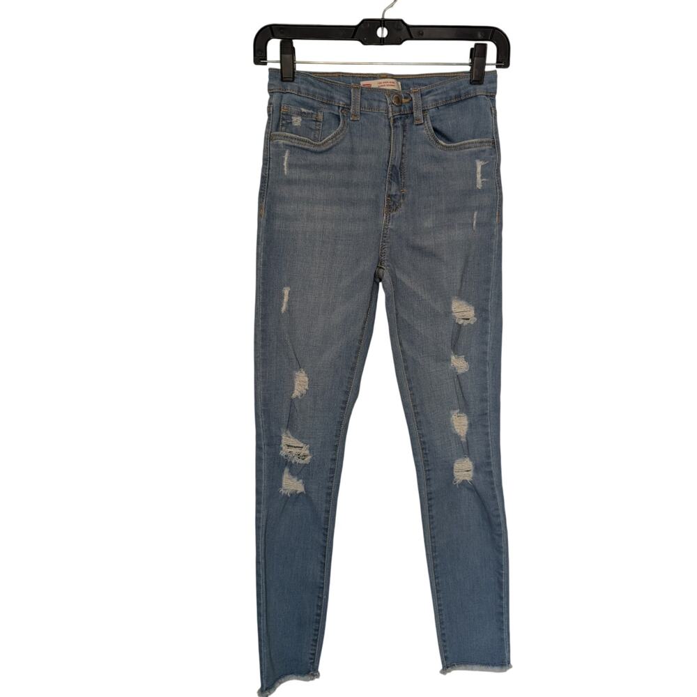 Levi's Girls Bottoms, Levi's 720 Distressed High Rise Super Skinny Jeans, Sz 12R
